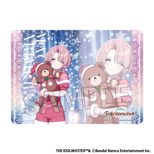 『学園アイドルマスター』イラストプレイマットNT Fluorite '24クリスマス 有村麻央